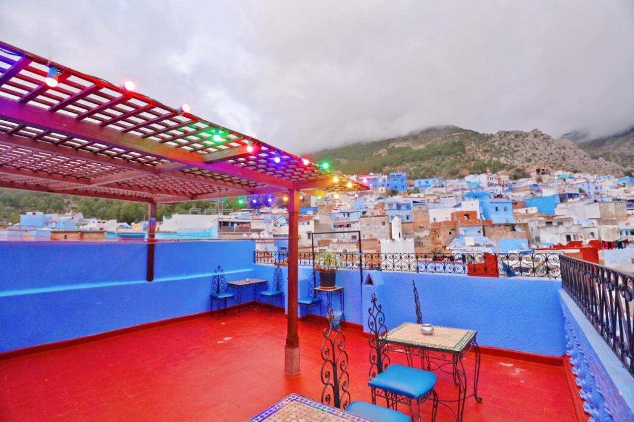Aymane Rooftop Budget Panoramic Hotel Шефшауэн Экстерьер фото