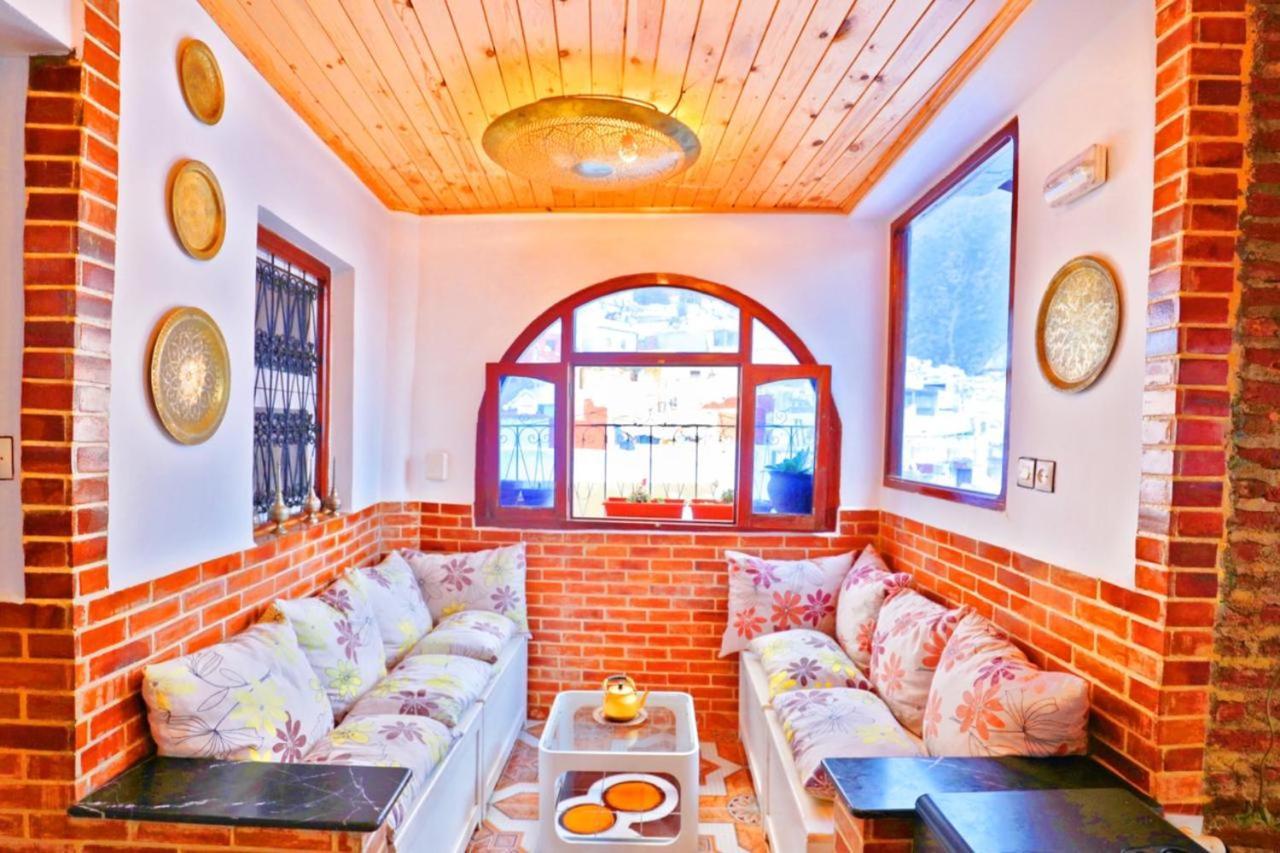 Aymane Rooftop Budget Panoramic Hotel Шефшауэн Экстерьер фото